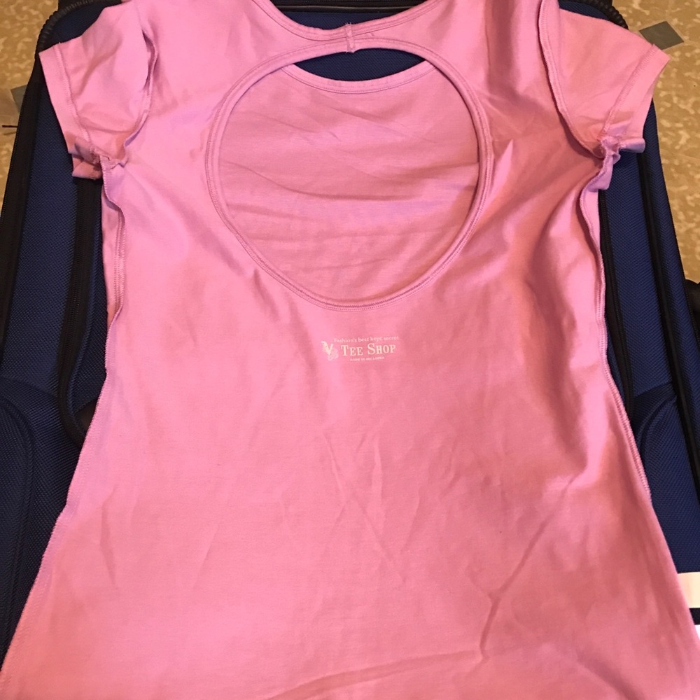 Victoria’s Secret Shirt Open Back Size Small NWOT